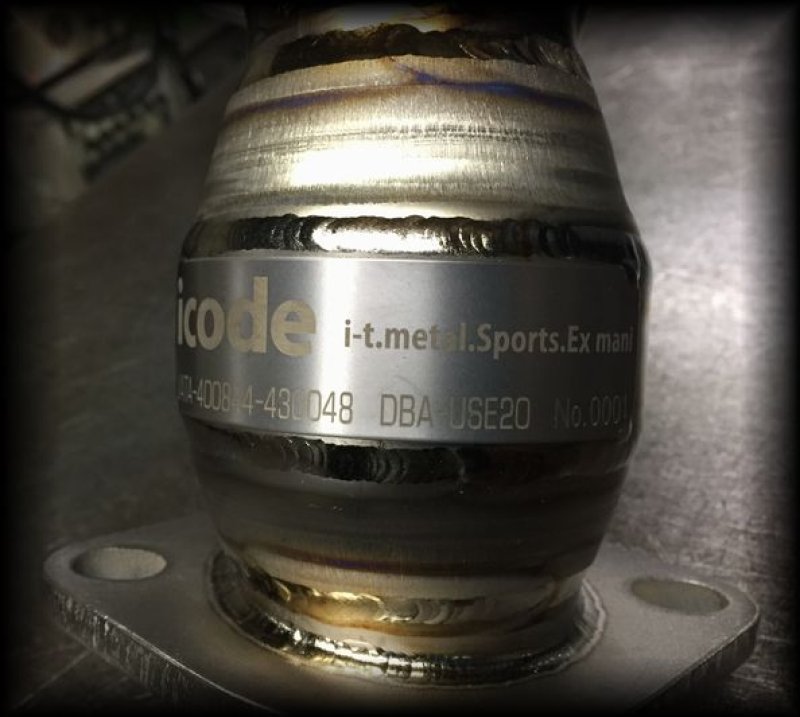 エキゾーストマニホールド 金属製 D-MAX エキゾーストマニホールド マークII JZX110 H12.10〜 1JZ