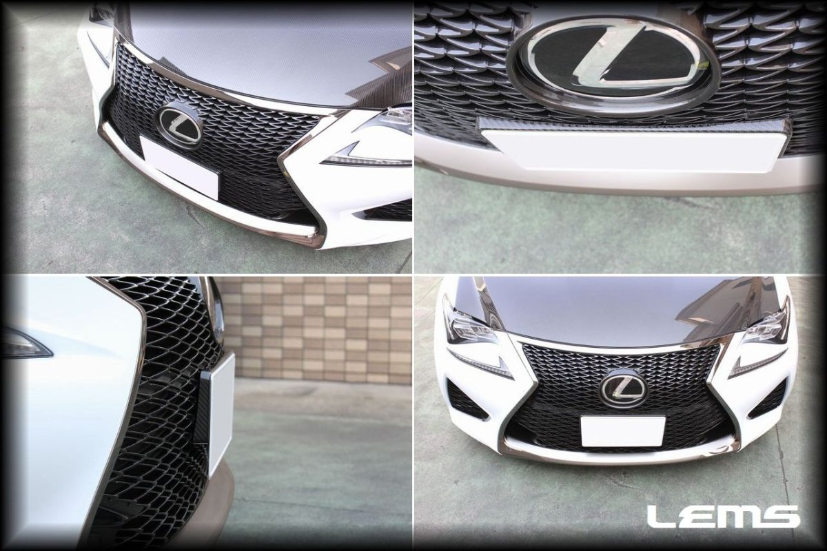 画像8: RCF用 ドライカーボンフロントナンバーベース (8)