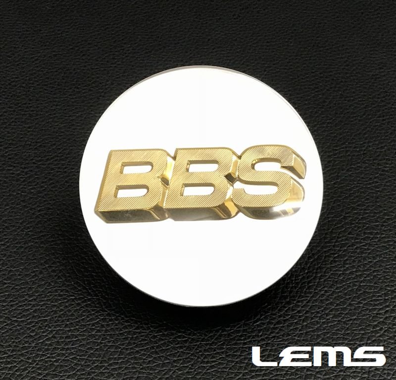11by bbs ロゴベルト BBSプラチナシルバーエンブレム56Φ1台分 - LEMS・RUNRIOT