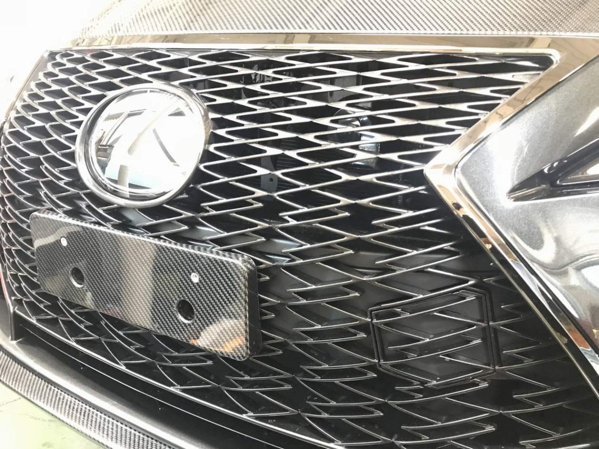 画像5: RCF用 ドライカーボンフロントナンバーベース (5)