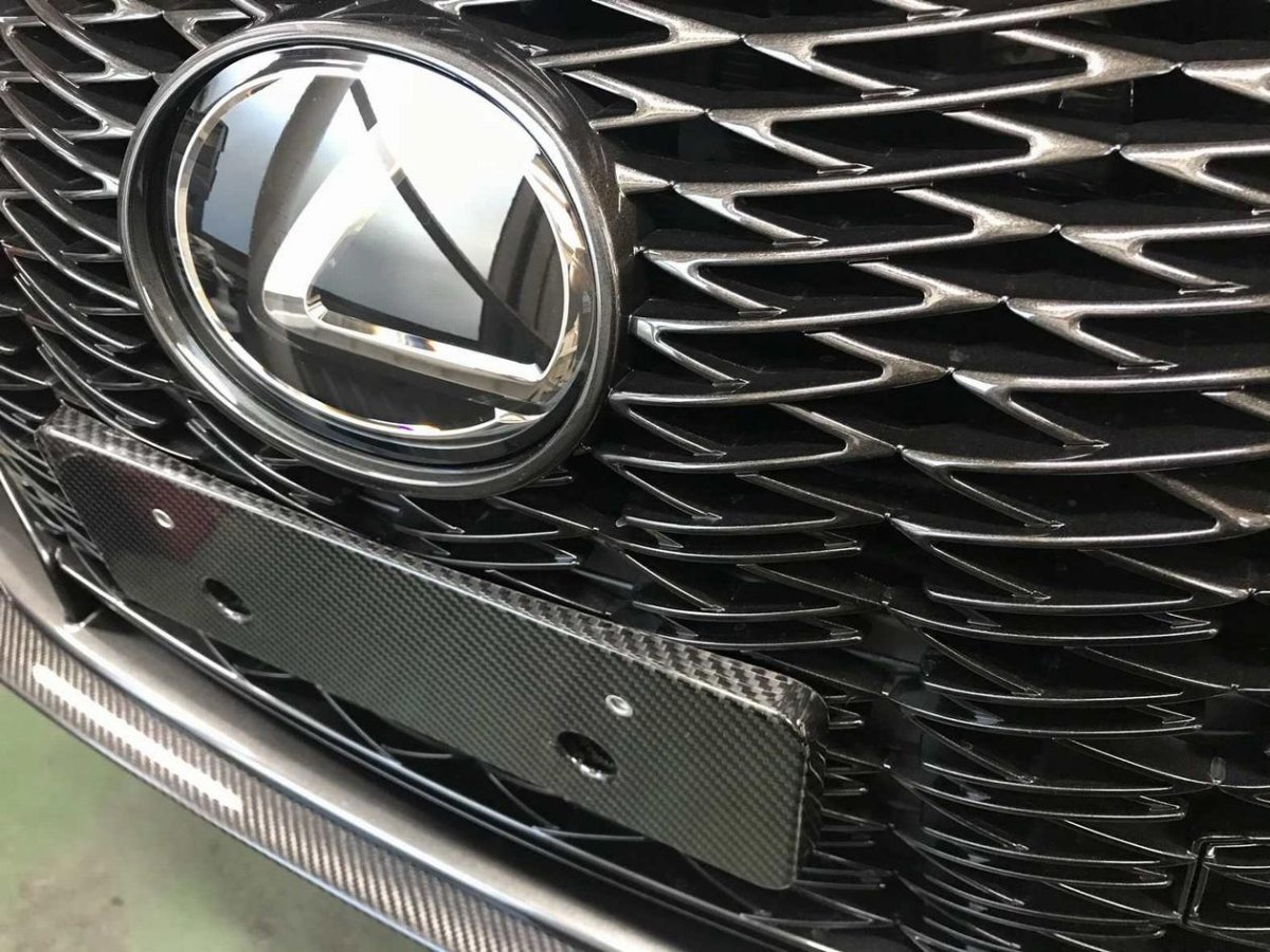 画像6: RCF用 ドライカーボンフロントナンバーベース (6)