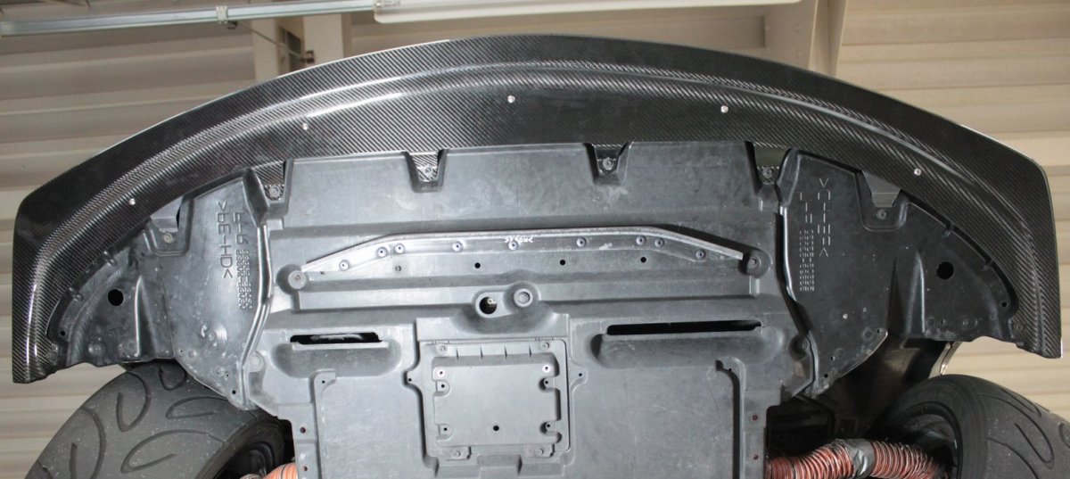 画像20: ISF用ドライカーボン フロントスポイラー Version2020 (20)