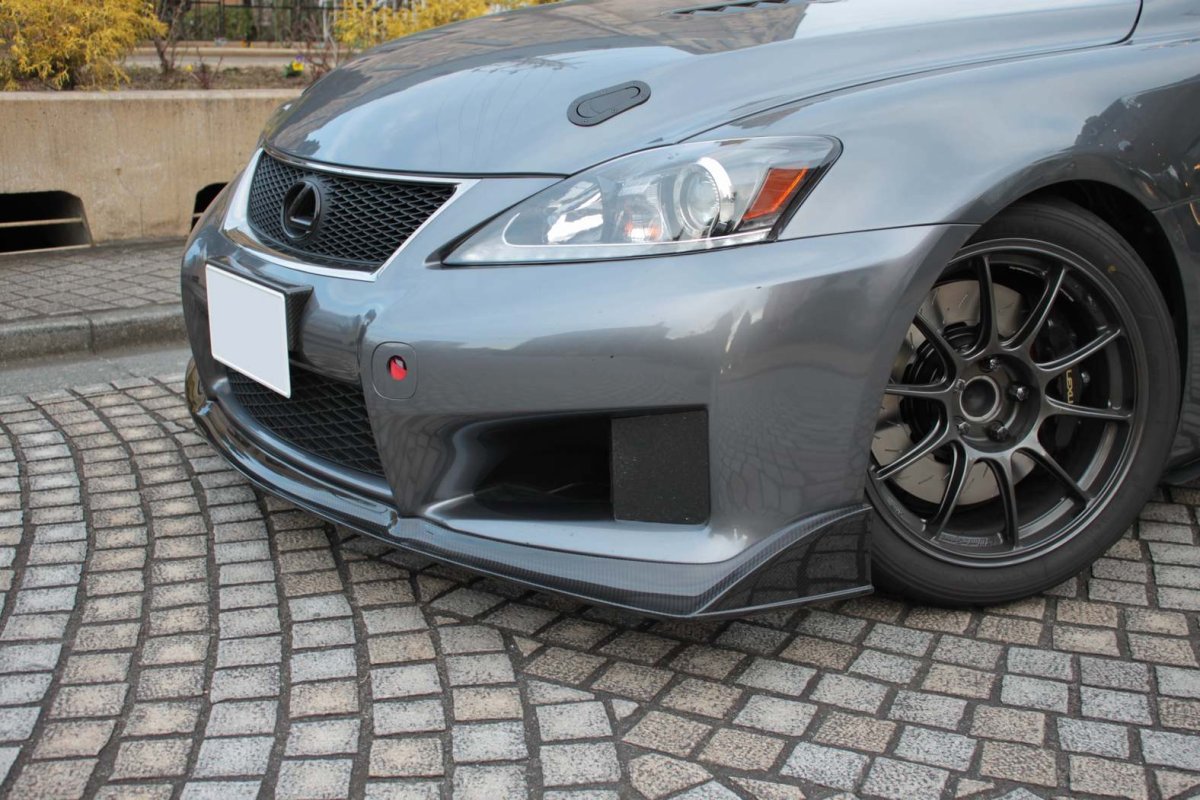 画像17: ISF用ドライカーボン フロントスポイラー Version2020 (17)