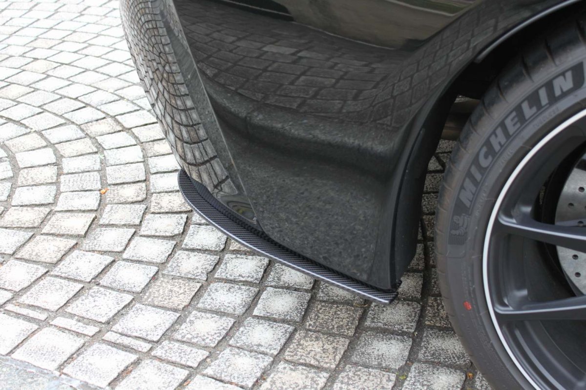 画像6: RCF MC後用　ドライカーボン　リヤアンダースプリッター左右セット (6)