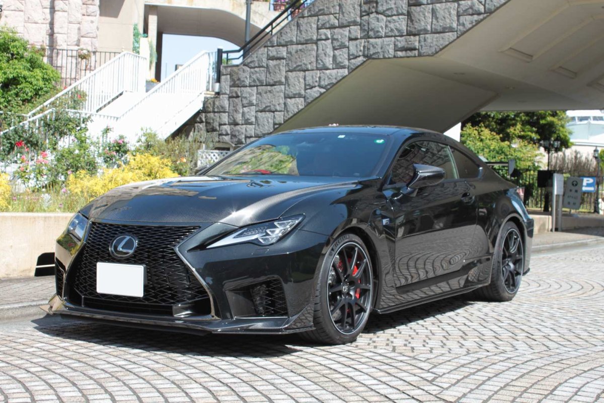 画像8: RCF MC後用　ドライカーボン　フロントスプリッター左右セット (8)