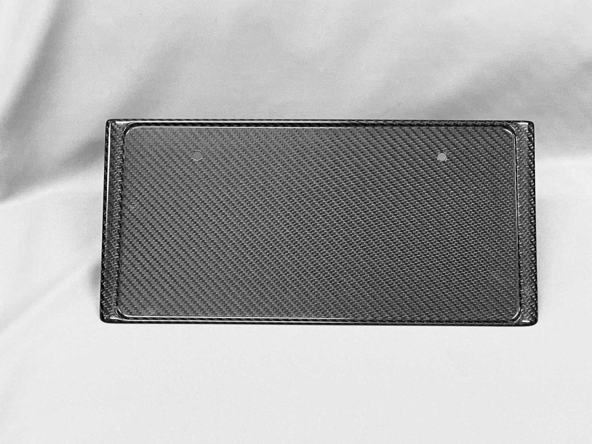 画像2: GRヤリス用ドライカーボン リヤナンバーフレーム (2)