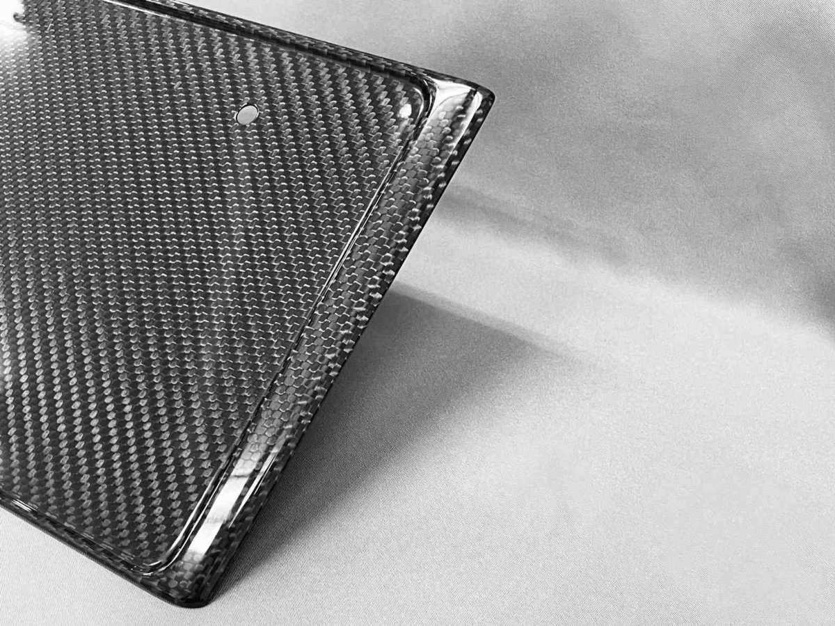 画像3: IS30(2020年11月モデル〜) ドライカーボン リヤナンバーフレーム (3)