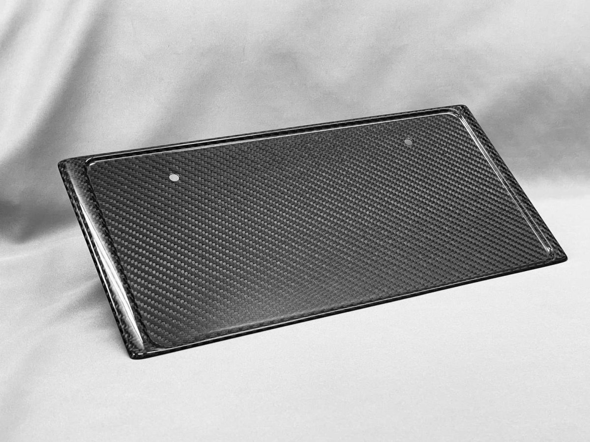 画像4: IS30(2020年11月モデル〜) ドライカーボン リヤナンバーフレーム (4)