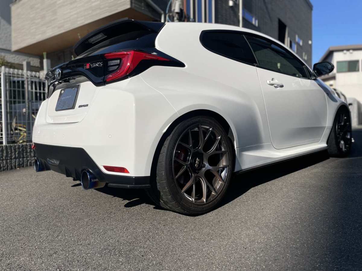 画像2: GRヤリス用 チタンマフラー (2)