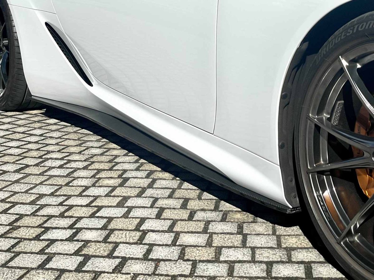 画像1: LC500/ｈ用ドライカーボンサイドスプリッターVer2 (1)