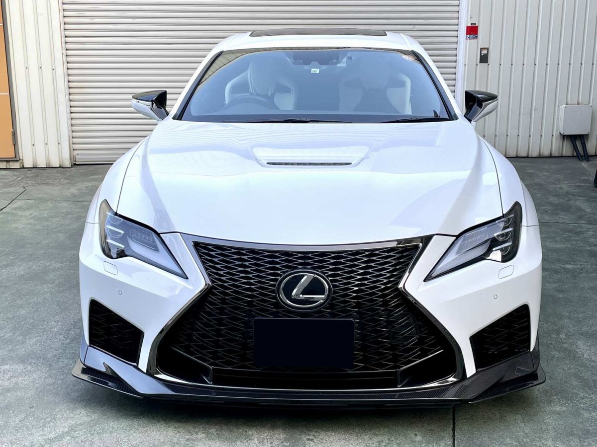 画像16: RCF MC後用　ドライカーボン　フロントスプリッター左右セット (16)