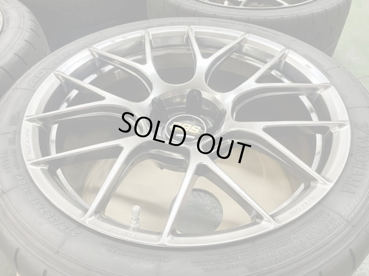 画像4: BBS RE-V7 19インチ カラーDB  中古4本タイヤ、レクサス空気圧センサー セット (4)