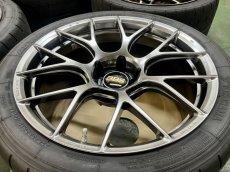 画像4: BBS RE-V7 19インチ カラーDB  中古4本タイヤ、レクサス空気圧センサー セット (4)