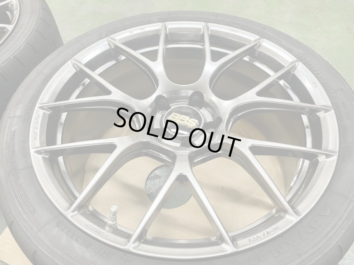 画像5: BBS RE-V7 19インチ カラーDB  中古4本タイヤ、レクサス空気圧センサー セット (5)