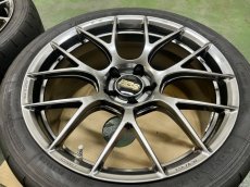 画像5: BBS RE-V7 19インチ カラーDB  中古4本タイヤ、レクサス空気圧センサー セット (5)