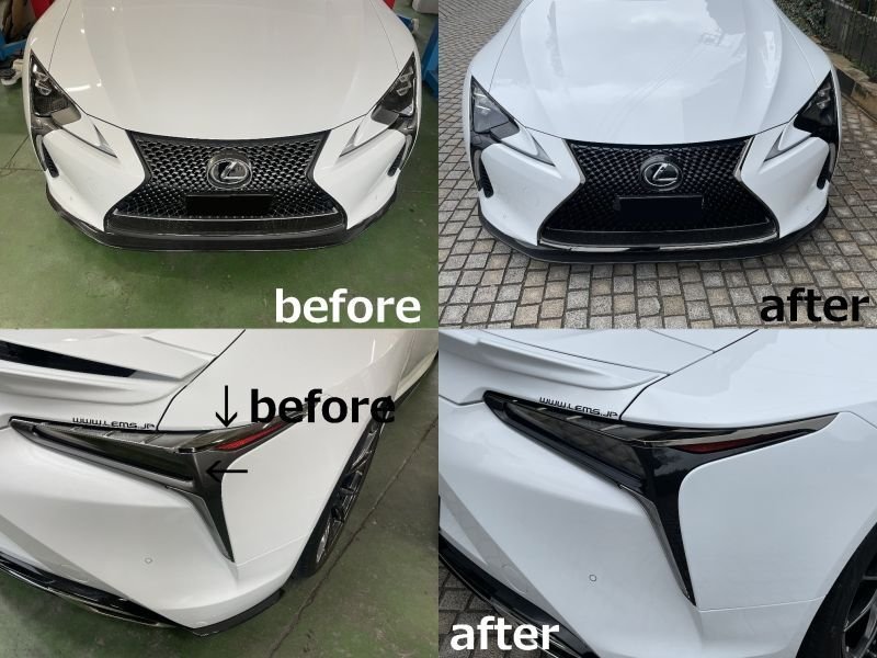 LEXUS レクサス LC500 純正 フロント グリル 後期型 レクサスLC/LEXUS/URZ.GWZ100米国US純正フロントロアグリル/USDM