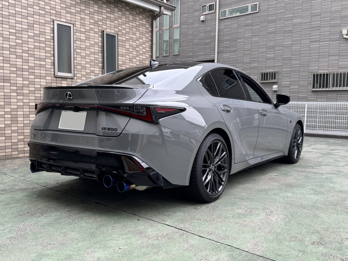 画像16: IS500用 チタンマフラーリヤピース (16)