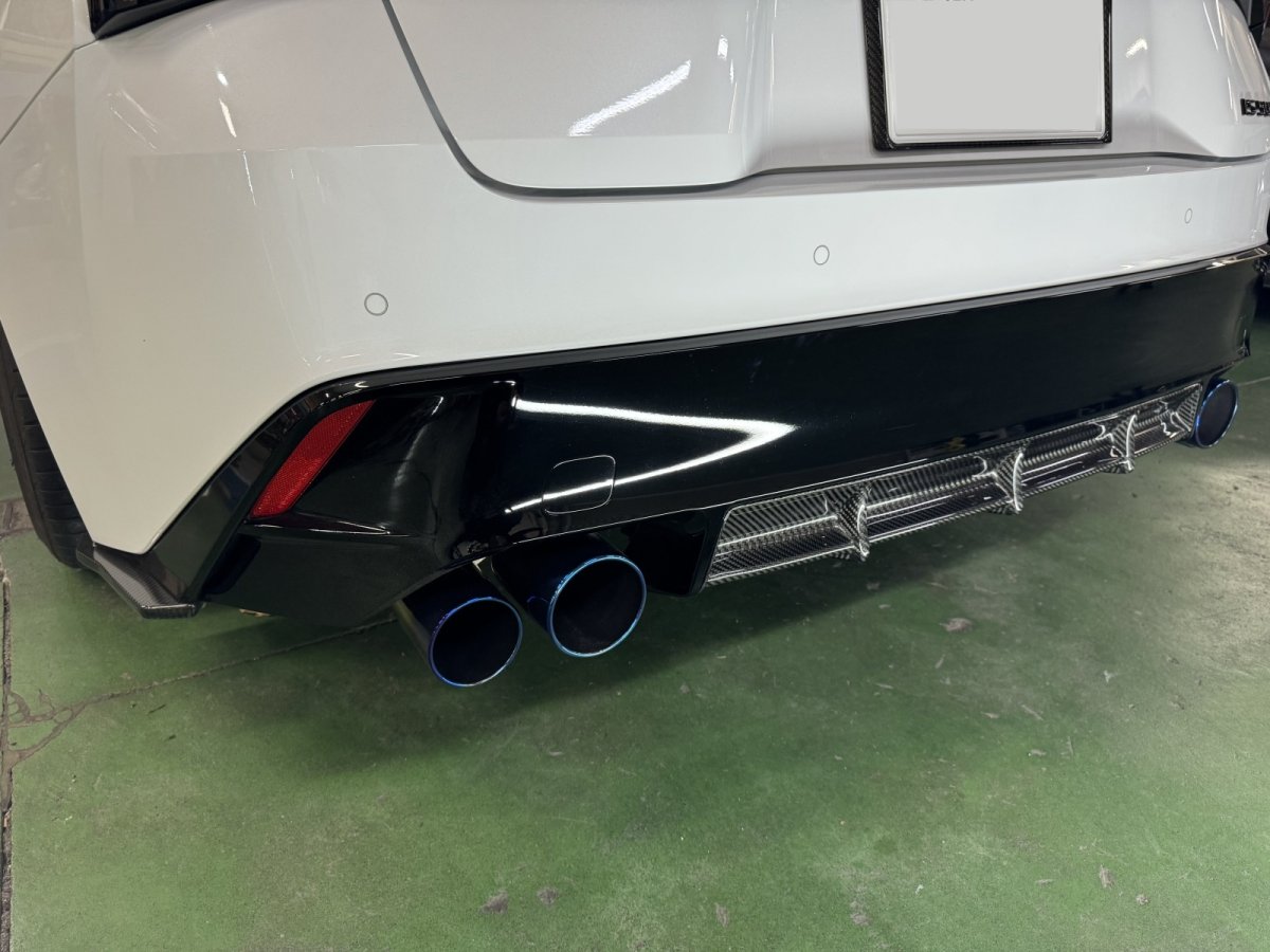 画像1: IS500用　ドライカーボン リヤディフューザー (1)