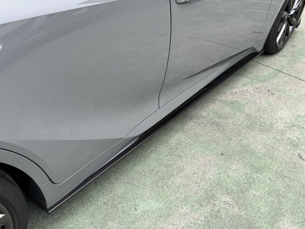 画像2: IS30(20-25年モデル)ドライカーボンサイドスプリッター左右セット (2)