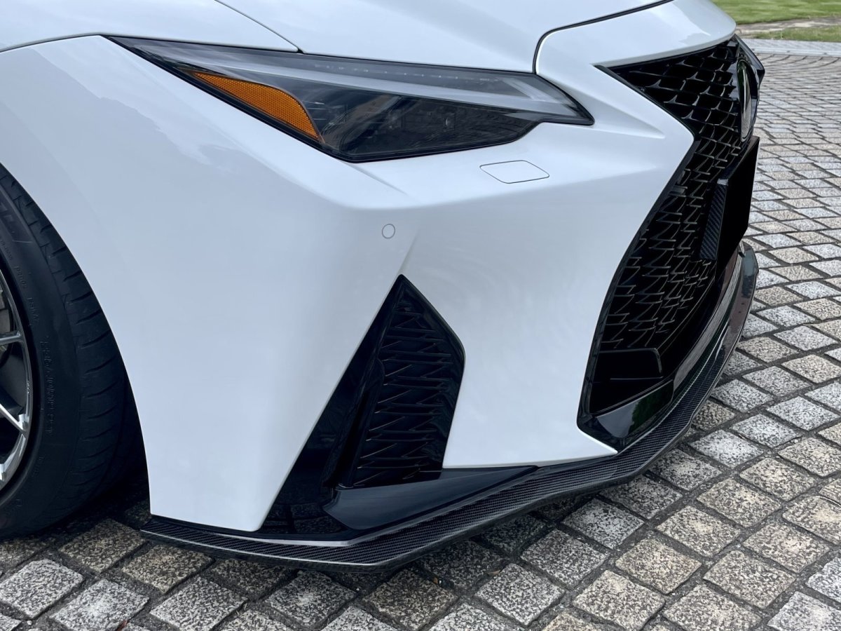 画像5: IS500用 ドライカーボンフロントスポイラー (5)