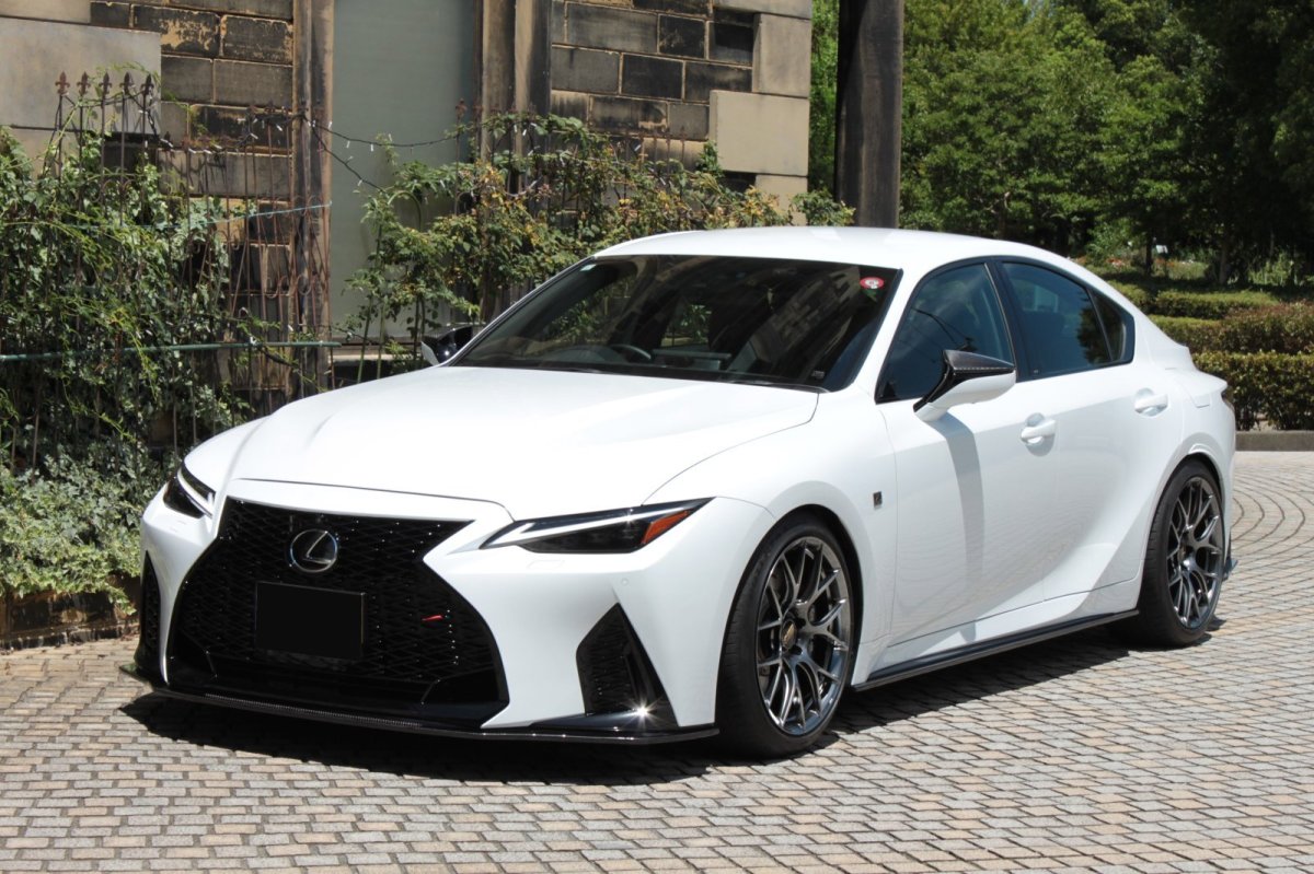 画像16: IS500用 ドライカーボンフロントスポイラー (16)