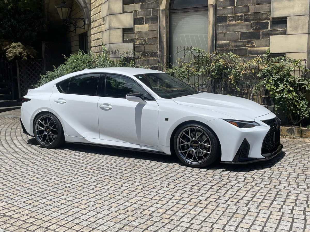 画像17: IS500用 ドライカーボンフロントスポイラー (17)