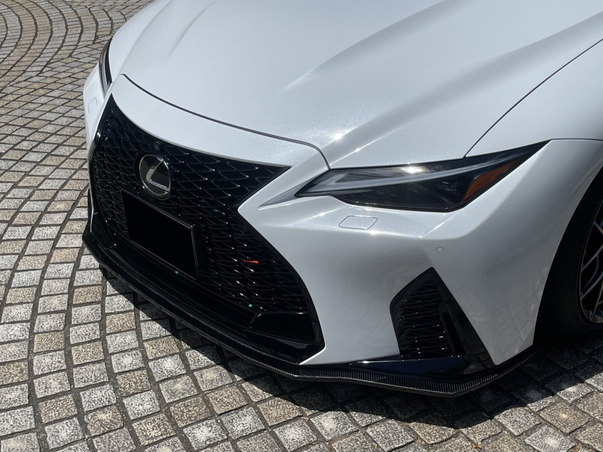 画像13: IS500用 ドライカーボンフロントスポイラー (13)