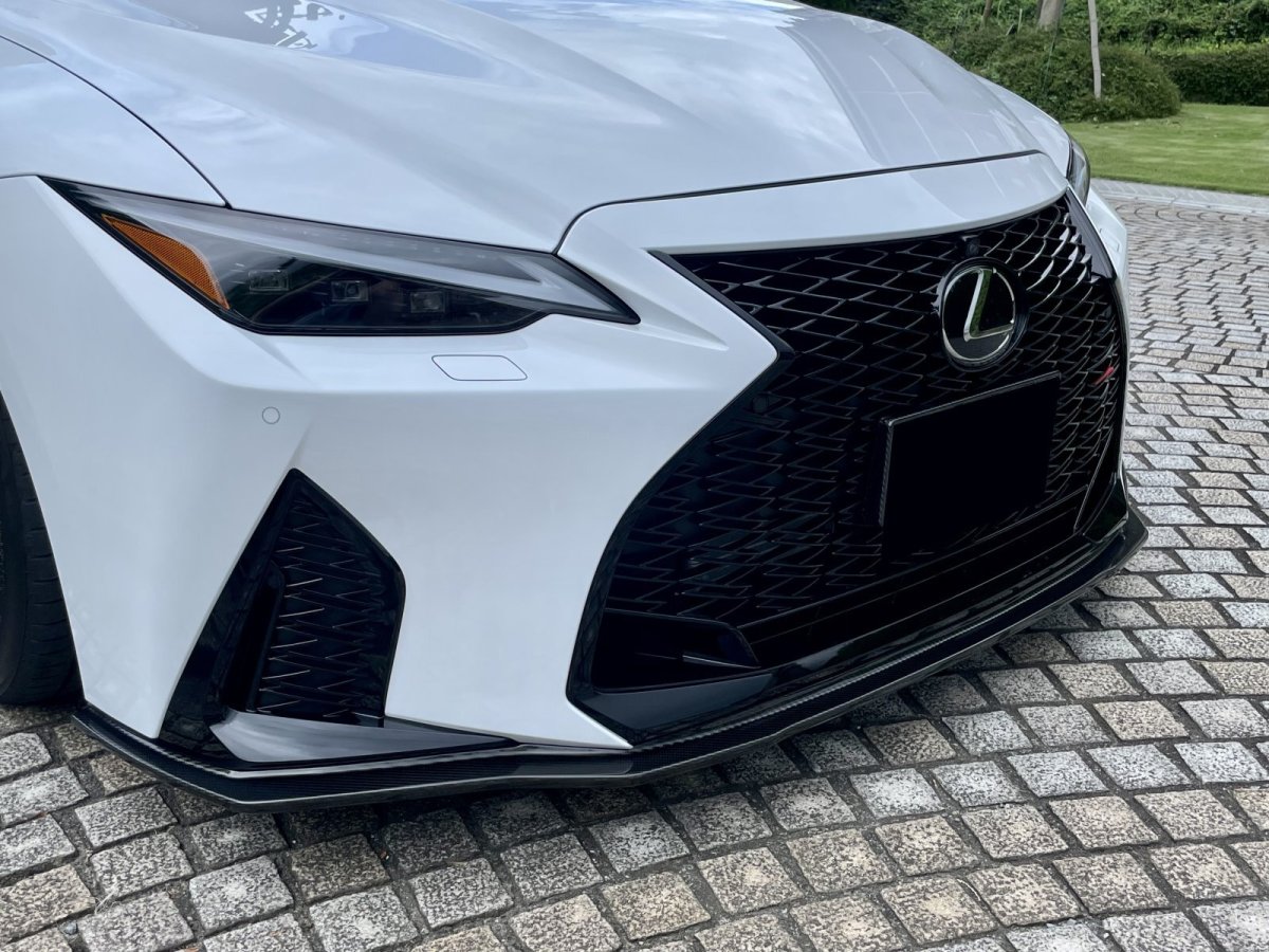 画像11: IS500用 ドライカーボンフロントスポイラー (11)