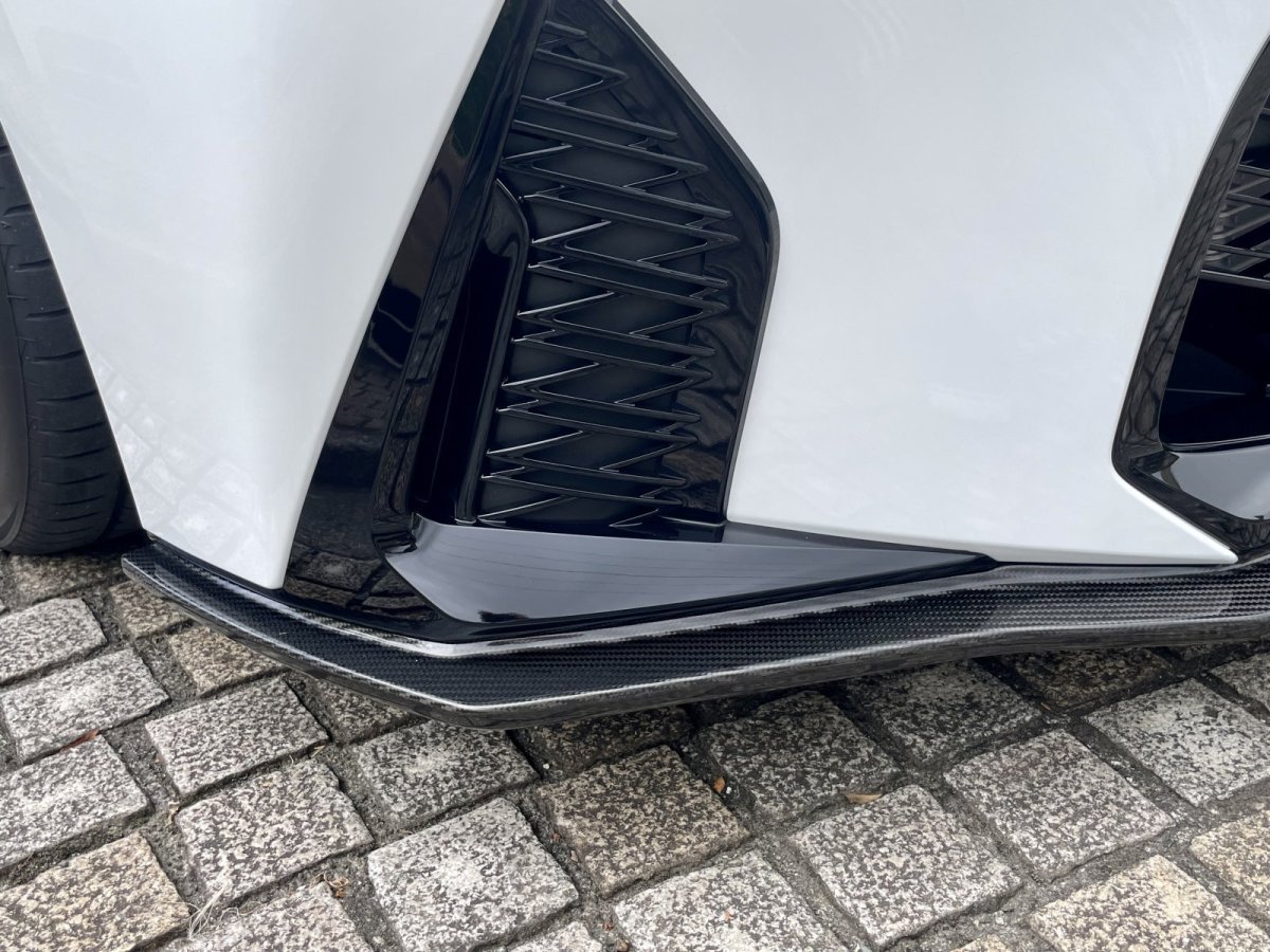 画像6: IS500用 ドライカーボンフロントスポイラー (6)