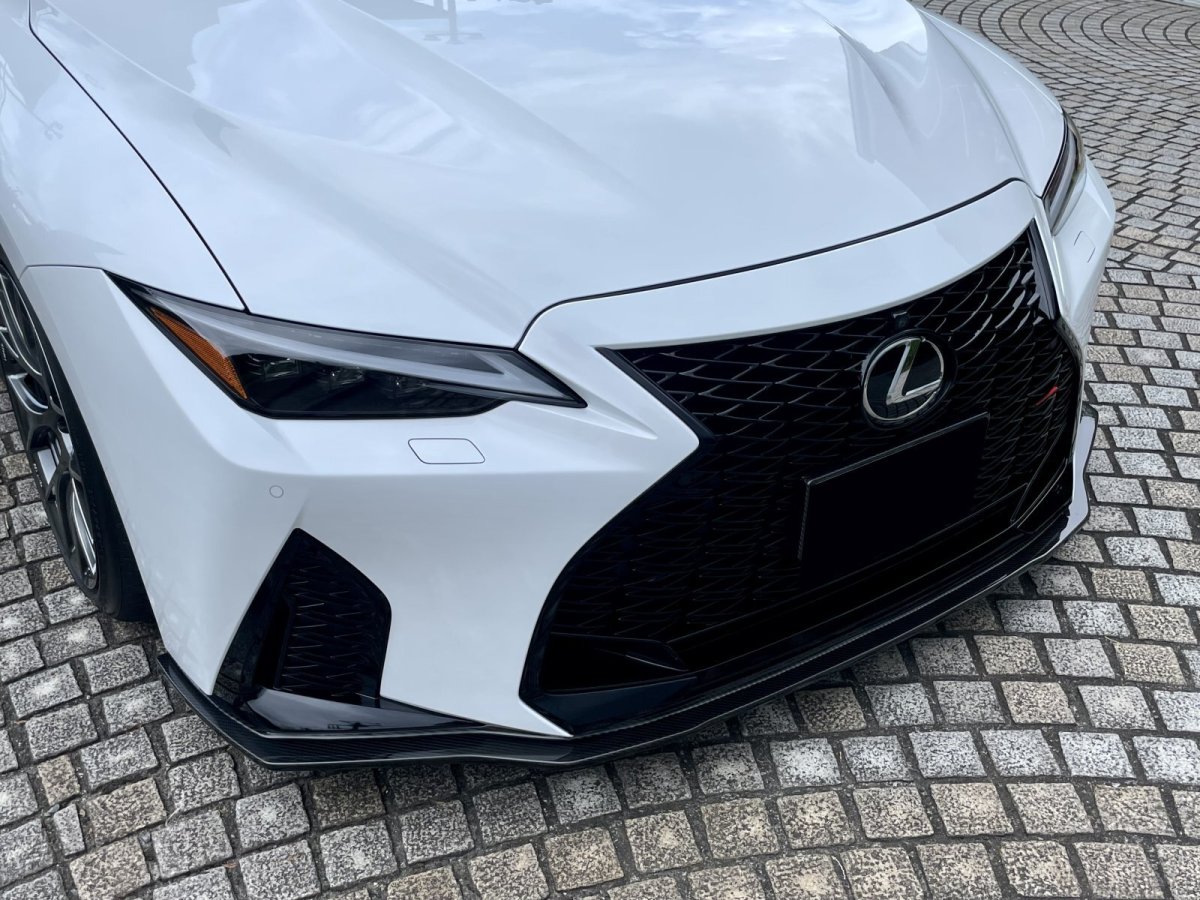 画像10: IS500用 ドライカーボンフロントスポイラー (10)