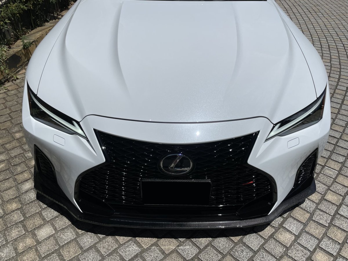 画像20: IS500用 ドライカーボンフロントスポイラー (20)