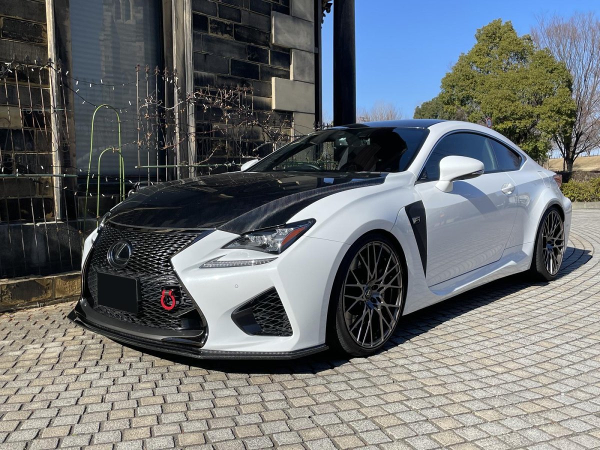 画像2: RCF MC前用 ドライカーボンフロントスポイラー Version2 (2)