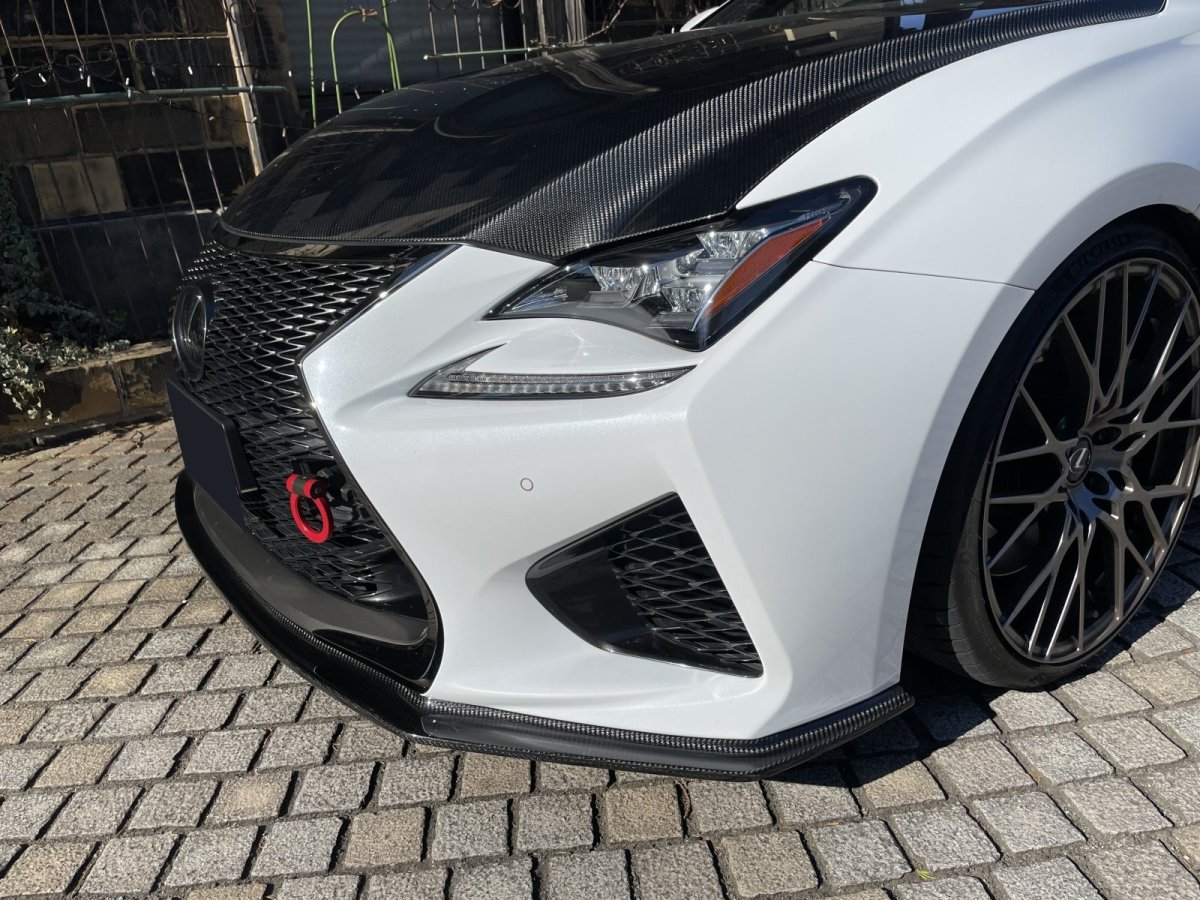 画像3: RCF MC前用 ドライカーボンフロントスポイラー Version2 (3)