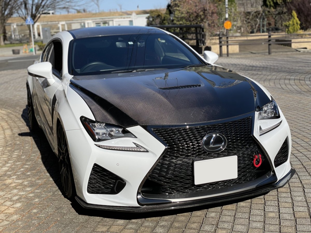 画像5: RCF MC前用 ドライカーボンフロントスポイラー Version2 (5)