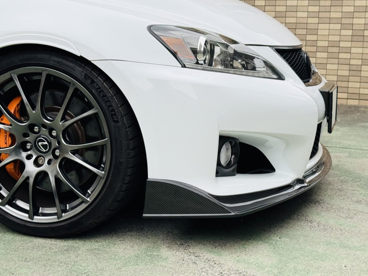 画像4: ISF用ドライカーボン フロントスポイラー Version2020 (4)