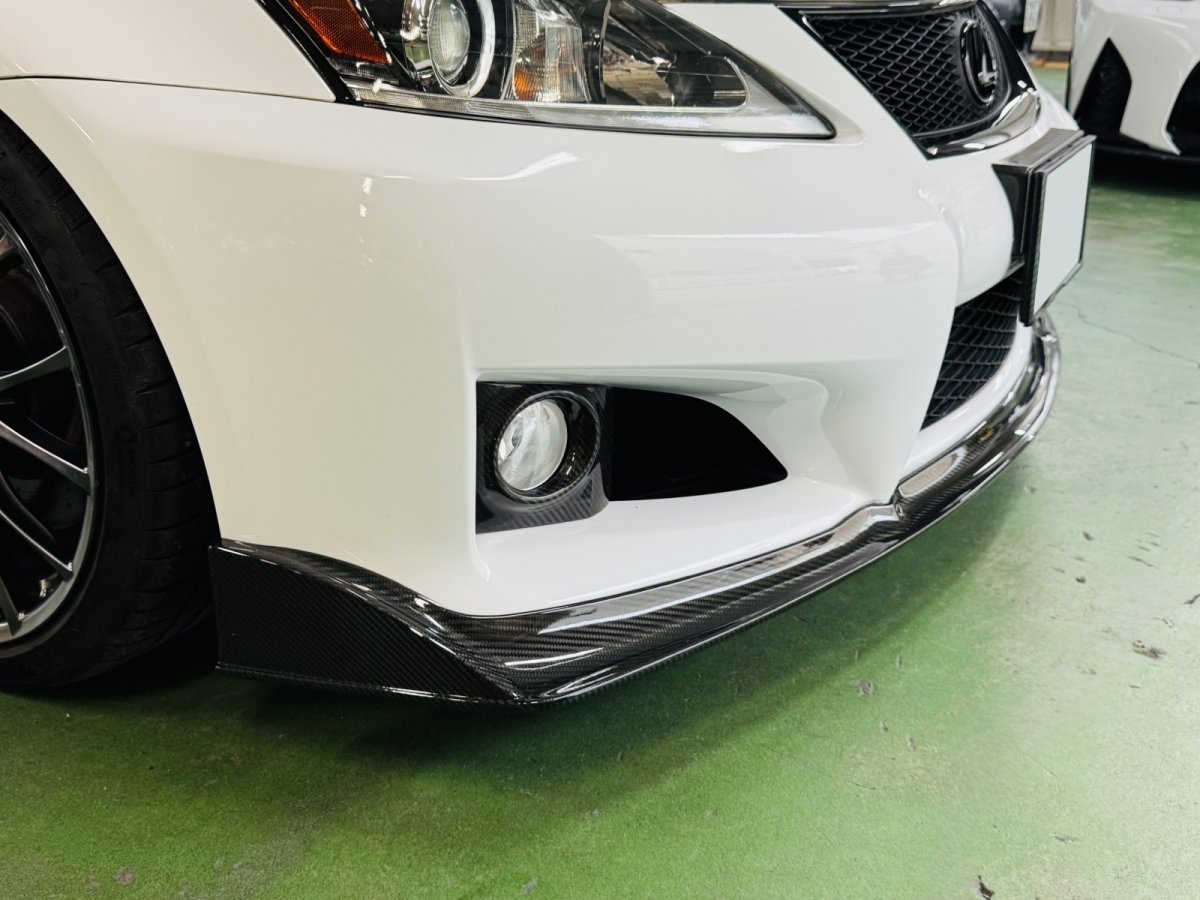 画像2: ISF用ドライカーボン フロントスポイラー Version2020 (2)