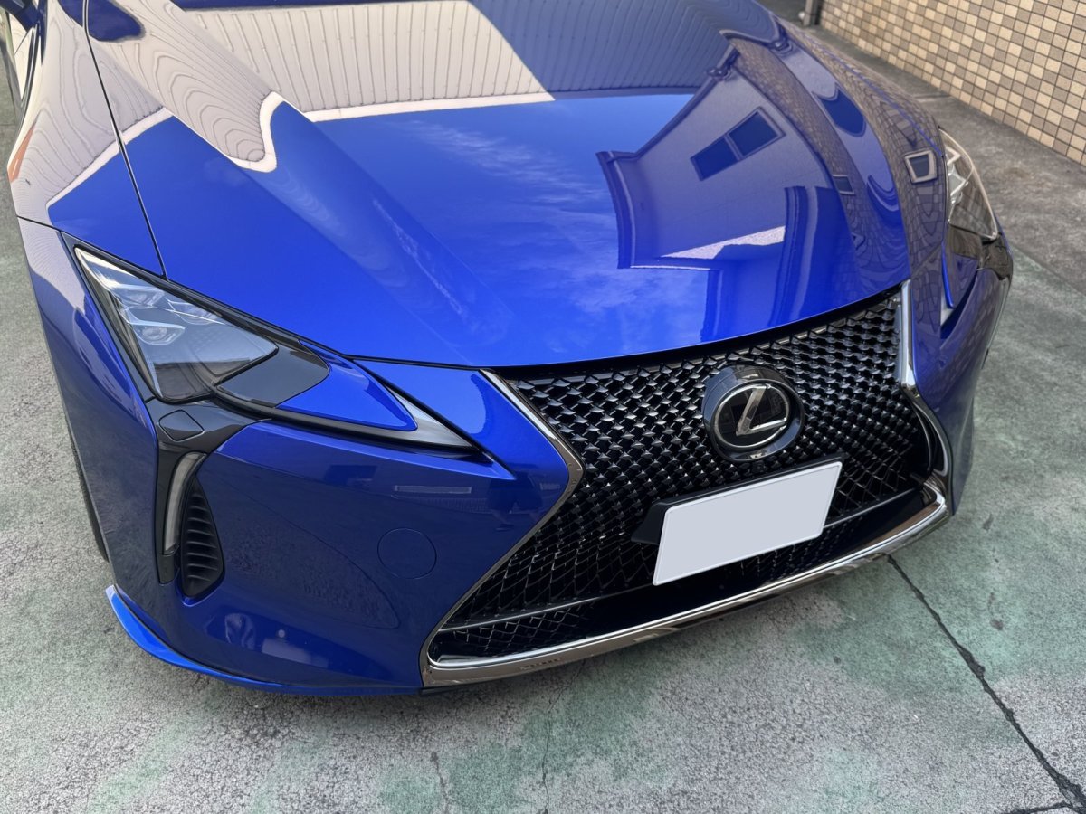 画像5: LC500フロントグリル＋ランプガーニッシュセット ＆ ロッカーパネルモールディング( ブラック塗装)【店舗専用メニュ】 (5)
