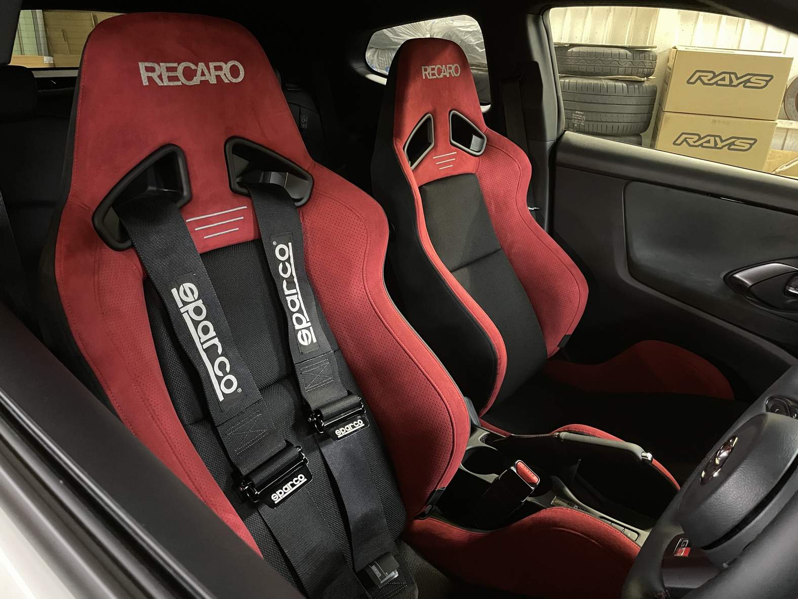 RECARO SR7 ジムニー jb23シートレール付き レカロシートレール 